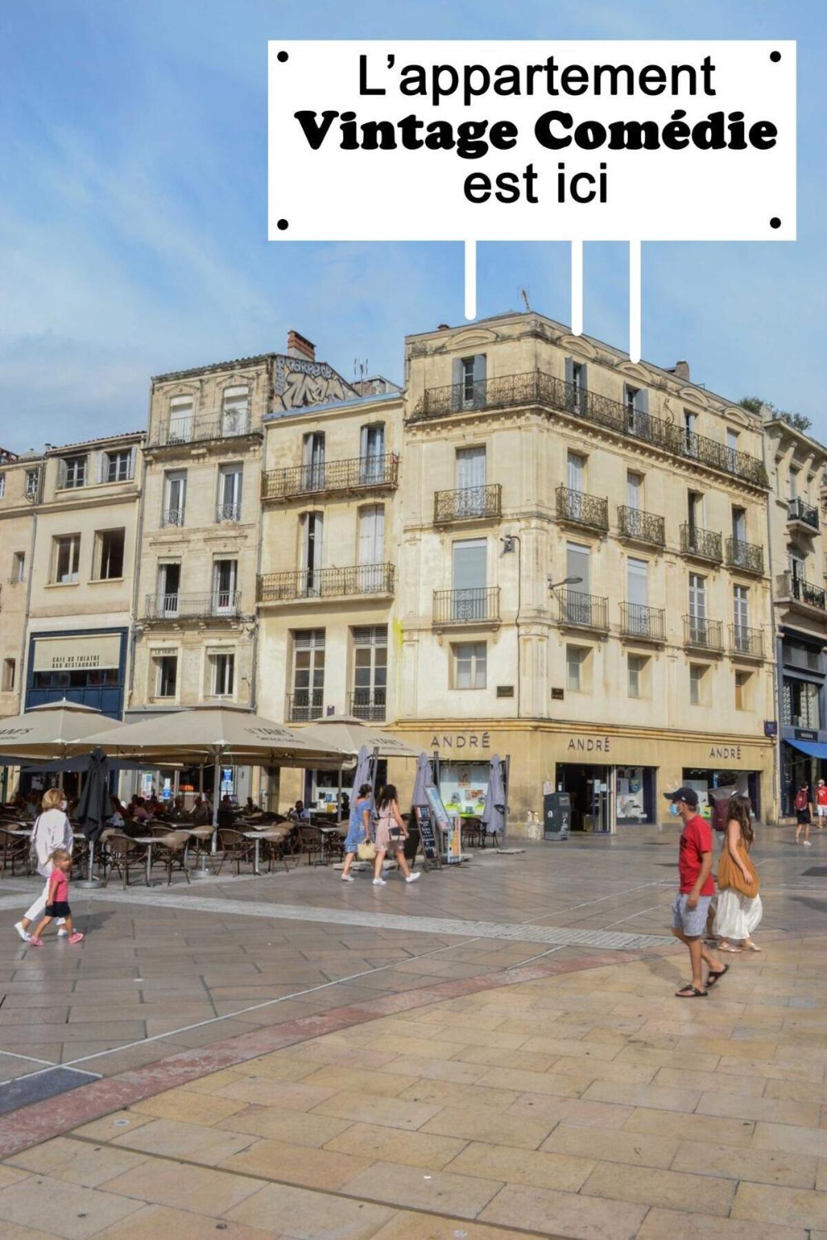 L'Atelier - Climatisation Et Vue Place De La Comedie Montpellier Extérieur photo