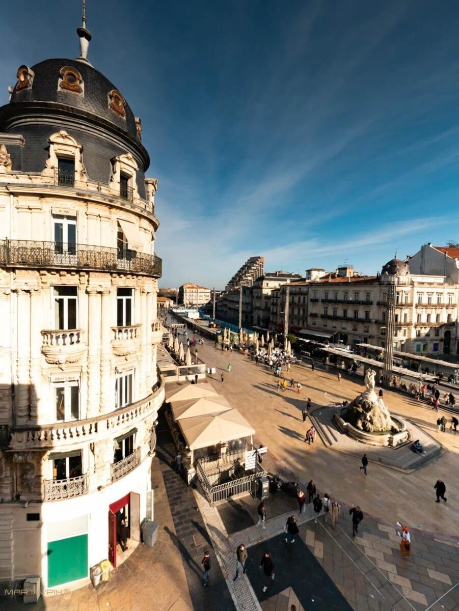 L'Atelier - Climatisation Et Vue Place De La Comedie Montpellier Extérieur photo
