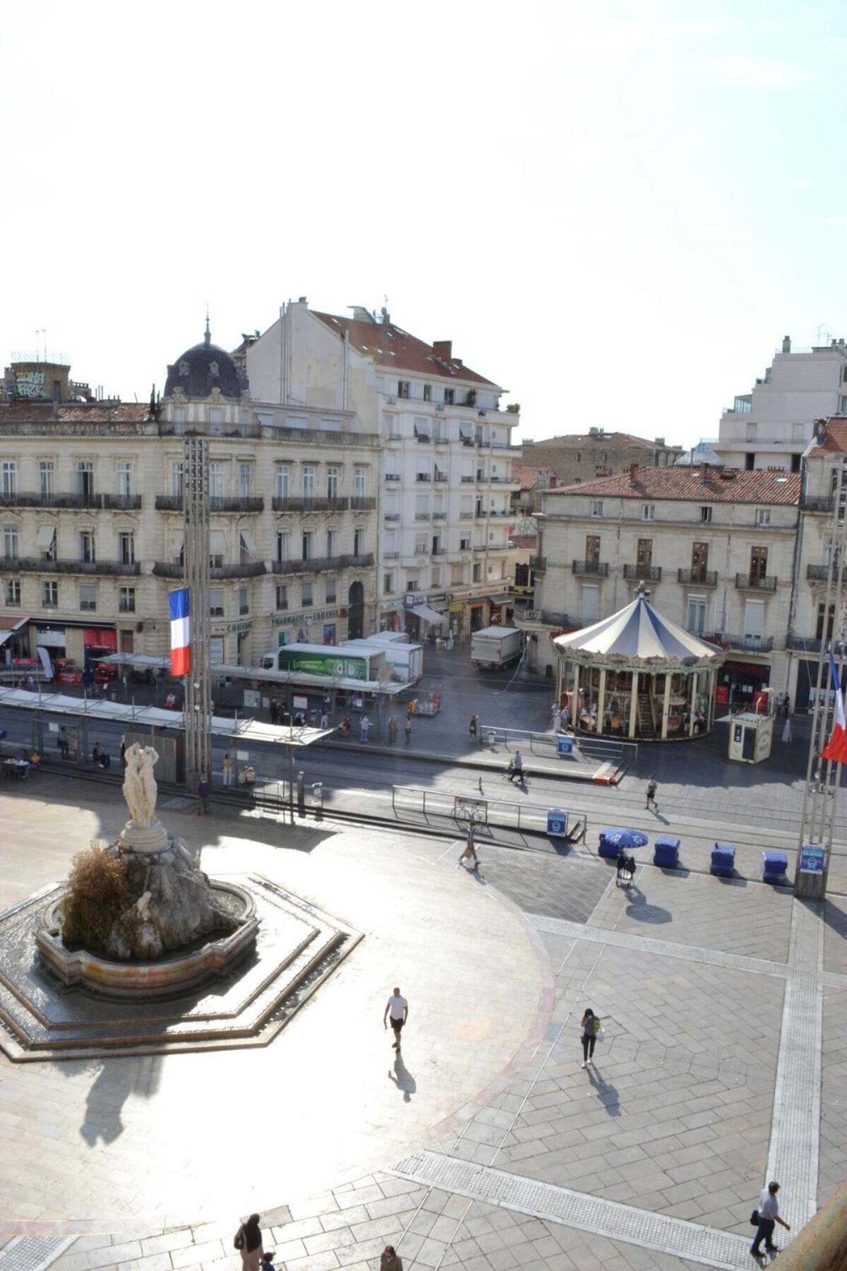 L'Atelier - Climatisation Et Vue Place De La Comedie Montpellier Extérieur photo